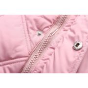 Combinezon roz pudra din fas - Teddy bear MD917-2-ca