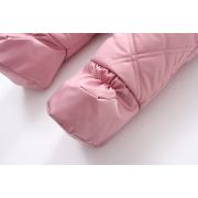 Combinezon roz pudra din fas - Teddy bear MD917-2-ca