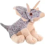Dinozaur triceratops - jucarie plus wild republic 30 cm wr10960