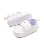 Pantofiori albi pentru baietei - ken (marime disponibila: 6-9 luni (marimea 19 incaltaminte)) libnb3115-3-p24.6-9 luni (marimea 19 incaltaminte)