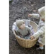 Bibs - set 2 suzete supreme silicon, tetina simetrica, 0 luni +-vanilla/dark oak bbb160336