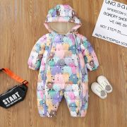 Combinezon pentru fetite - Coloured bears LI760-1