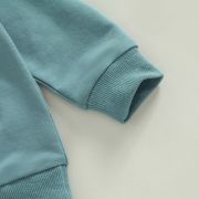 Compleu cu bluzita albastra pentru baietei - Dad's little dude LI905-1-de3