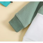 Compleu gri cu verde pentru baietei LI901-1-de4