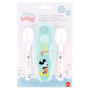 DISNEY MICKEY SET DE 2 LINGURI SI CUTIE DE TRANSPORT DNBST13066