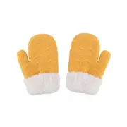 Set galben mustar caciulita si manusi - Bella MBHT2023-95-3-ca6