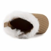 Cizmulite crem cu blanita alba pentru fetite MDZY2002-p23