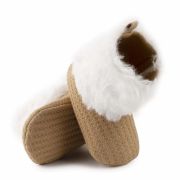 Cizmulite crem cu blanita alba pentru fetite MDZY2002-p23