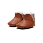 Cizmulite maro imblanite pentru bebelusi - Simply LIxh00275-8-sa26