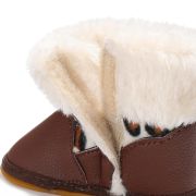 Cizmulite maro pentru fetite - Animal print LIC-406-4-p33