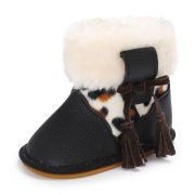 Cizmulite negre pentru fetite - Animal print LIC-406-2-p33