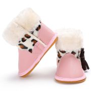 Cizmulite roz pentru fetite - Animal print LIC-406-3-p33