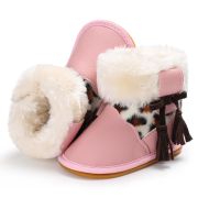 Cizmulite roz pentru fetite - Animal print LIC-406-3-p33