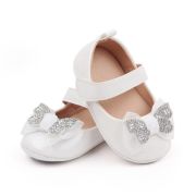 Pantofiori cu fluturas cu strasuri, albi, din lac MDBB3028-3-p8