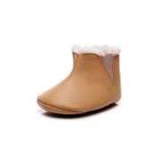 Cizmulite maro deschis imblanite pentru bebelusi - Simply AMxh00275-12-sa1