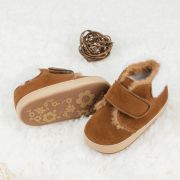 Ghetute maro cu blanita alba pentru bebelusi LIZY2052-sa1