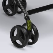Lionelo - Carucior sport Elia, Cu husa de picioare, Cu plasa de tantari, Conform cu standardul european de securitate EN1888-1, Gri inchis BYNLO-ELIA_GREY_WHITE