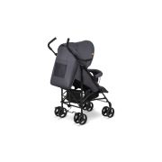 Lionelo - Carucior sport Elia, Cu husa de picioare, Cu plasa de tantari, Conform cu standardul european de securitate EN1888-1, Gri inchis BYNLO-ELIA_GREY_WHITE