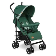 Lionelo - Carucior sport Elia, Cu husa de picioare, Cu plasa de tantari, Conform cu standardul european de securitate EN1888-1, Verde inchis BYNLO-ELIA_GREEN_FOREST