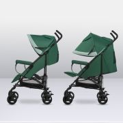 Lionelo - Carucior sport Elia, Cu husa de picioare, Cu plasa de tantari, Conform cu standardul european de securitate EN1888-1, Verde inchis BYNLO-ELIA_GREEN_FOREST