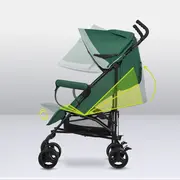 Lionelo - Carucior sport Elia, Cu husa de picioare, Cu plasa de tantari, Conform cu standardul european de securitate EN1888-1, Verde inchis BYNLO-ELIA_GREEN_FOREST