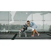 Lionelo - Carucior sport Elia, Cu husa de picioare, Cu plasa de tantari, Conform cu standardul european de securitate EN1888-1, Verde inchis BYNLO-ELIA_GREEN_FOREST