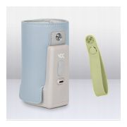 Lionelo - Incalzitor biberoane ThermUp Go Plus, Portabil, Cu aspect elegant, Temperatura constanta pana la 24 h, Incarcare USB, Albastru deschis BYNLOC-THERMUP_GO_PLUS_BLUE_SKY