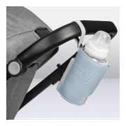 Lionelo - Incalzitor biberoane ThermUp Go Plus, Portabil, Cu aspect elegant, Temperatura constanta pana la 24 h, Incarcare USB, Albastru deschis BYNLOC-THERMUP_GO_PLUS_BLUE_SKY