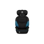 Lionelo - Scaun auto Lars i-Size, Cu tetiera reglabila in 10 pozitii, Cu pozitionare spre sensul de mers, 15-36 Kg, 100-150 cm, Conform cu standardul european de securitate ECE R129/03, Negru/Albastru BYNLO-LARS_I-SIZE_GREEN_TURQUOISE