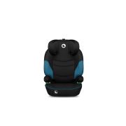 Lionelo - Scaun auto Lars i-Size, Cu tetiera reglabila in 10 pozitii, Cu pozitionare spre sensul de mers, 15-36 Kg, 100-150 cm, Conform cu standardul european de securitate ECE R129/03, Negru/Albastru BYNLO-LARS_I-SIZE_GREEN_TURQUOISE