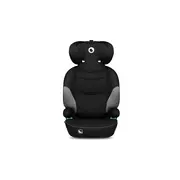 Lionelo - Scaun auto Lars i-Size, Cu tetiera reglabila in 10 pozitii, Cu pozitionare spre sensul de mers, 15-36 Kg, 100-150 cm, Conform cu standardul european de securitate ECE R129/03, Negru/Gri BYNLO-LARS_I-SIZE_BLACK_GREY