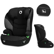 Lionelo - Scaun auto Lars i-Size, Cu tetiera reglabila in 10 pozitii, Cu pozitionare spre sensul de mers, 15-36 Kg, 100-150 cm, Conform cu standardul european de securitate ECE R129/03, Negru/Gri BYNLO-LARS_I-SIZE_BLACK_GREY