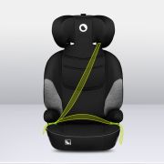 Lionelo - Scaun auto Lars i-Size, Cu tetiera reglabila in 10 pozitii, Cu pozitionare spre sensul de mers, 15-36 Kg, 100-150 cm, Conform cu standardul european de securitate ECE R129/03, Negru/Gri BYNLO-LARS_I-SIZE_BLACK_GREY