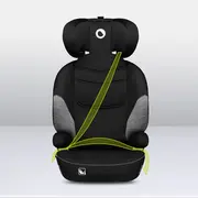 Lionelo - Scaun auto Lars i-Size, Cu tetiera reglabila in 10 pozitii, Cu pozitionare spre sensul de mers, 15-36 Kg, 100-150 cm, Conform cu standardul european de securitate ECE R129/03, Negru/Gri BYNLO-LARS_I-SIZE_BLACK_GREY