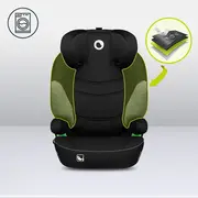 Lionelo - Scaun auto Lars i-Size, Cu tetiera reglabila in 10 pozitii, Cu pozitionare spre sensul de mers, 15-36 Kg, 100-150 cm, Conform cu standardul european de securitate ECE R129/03, Negru/Gri BYNLO-LARS_I-SIZE_BLACK_GREY