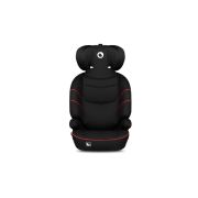 Lionelo - Scaun auto Lars i-Size, Cu tetiera reglabila in 10 pozitii, Cu pozitionare spre sensul de mers, 15-36 Kg, 100-150 cm, Conform cu standardul european de securitate ECE R129/03, Negru/Rosu BYNLO-LARS_I-SIZE_SPORTY_BLACK_RED