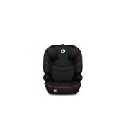 Lionelo - Scaun auto Lars i-Size, Cu tetiera reglabila in 10 pozitii, Cu pozitionare spre sensul de mers, 15-36 Kg, 100-150 cm, Conform cu standardul european de securitate ECE R129/03, Negru/Rosu BYNLO-LARS_I-SIZE_SPORTY_BLACK_RED