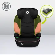 Lionelo - Scaun auto Lars i-Size, Cu tetiera reglabila in 10 pozitii, Cu pozitionare spre sensul de mers, 15-36 Kg, 100-150 cm, Conform cu standardul european de securitate ECE R129/03, Roz BYNLO-LARS_I-SIZE_PINK_BABY