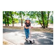 Lionelo - Trotineta pentru copii, Jessy, Pliabila, Pana la 50 Kg, Cu design ergonomic, Cu lumini LED, 56 x 26 x 67-82 cm, 3 ani+, Roz BYNLOE-JESSY_PINK_ROSE