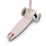 Lionelo - Trotineta pentru copii, Jessy, Pliabila, Pana la 50 Kg, Cu design ergonomic, Cu lumini LED, 56 x 26 x 67-82 cm, 3 ani+, Roz BYNLOE-JESSY_PINK_ROSE