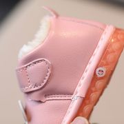 Pantofi roz imblaniti - mouse (marime disponibila: 3-6 luni (marimea 18 incaltaminte)) mdhyw15-2-bo4.3-6 luni (marimea 18 incaltaminte)