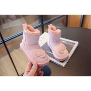 Cizme roz imblanite - Flower MDYY-2225-2-ca