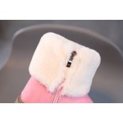 Cizme roz imblanite - Fluturas MDD5666-2-DE10
