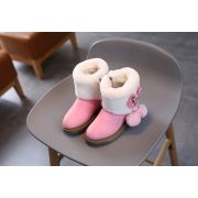 Cizme roz imblanite - Fluturas MDD5666-2-DE10