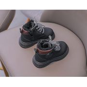 Ghete imblanite negre - fashion (marime disponibila: marimea 24) mbfl333-2-de4.marimea 24