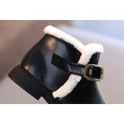 Ghete negre imblanite, pentru copii MB1019-1-DE2