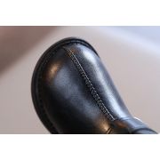 Ghete negre imblanite, pentru copii MB1019-1-DE2
