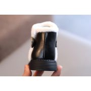 Ghete negre imblanite, pentru copii MB1019-1-DE2