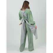 Marsupiu isara quick half buckle pearl grey