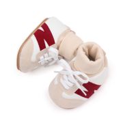 Tenisi albi cu crem cu ciorapel crem (marime disponibila: 3-6 luni (marimea 18 incaltaminte)) mdbxc3070-3-nw12.3-6 luni (marimea 18 incaltaminte)